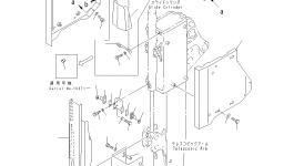 Крышка 21W-70-25510 Komatsu