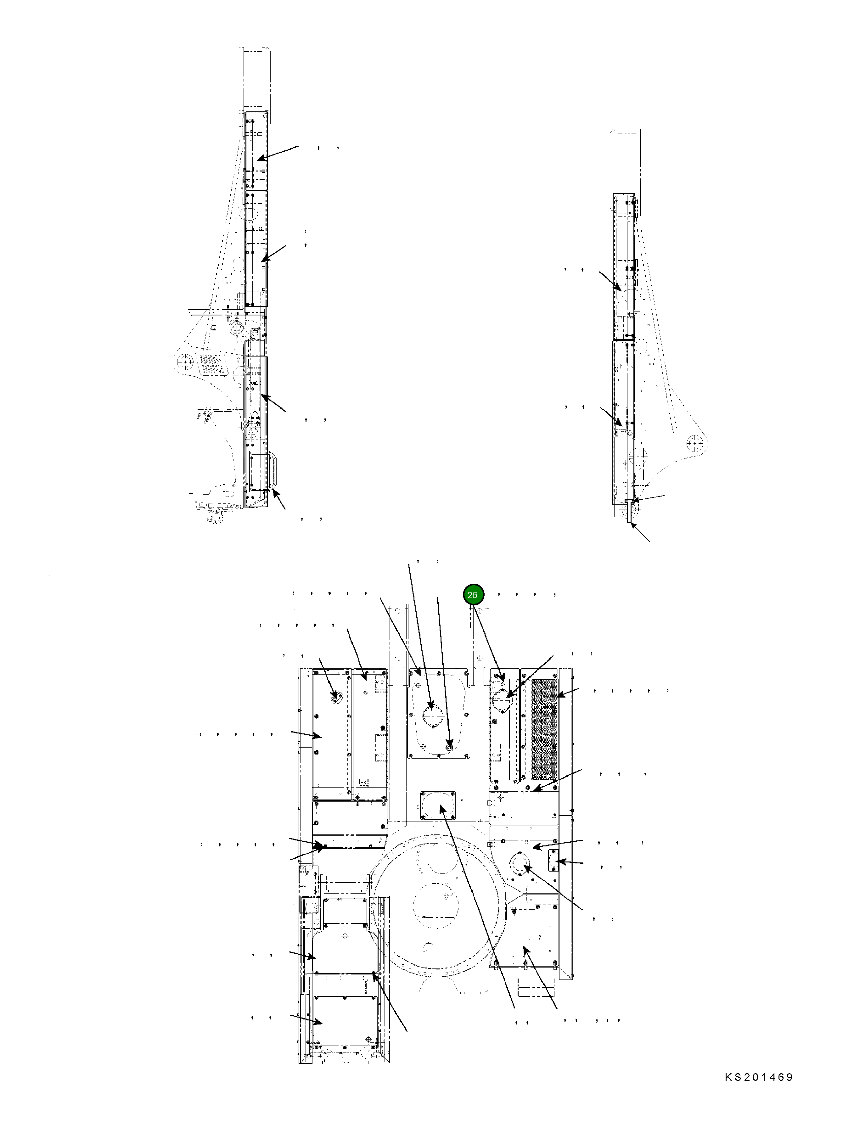 Крышка 208-54-85940 Komatsu