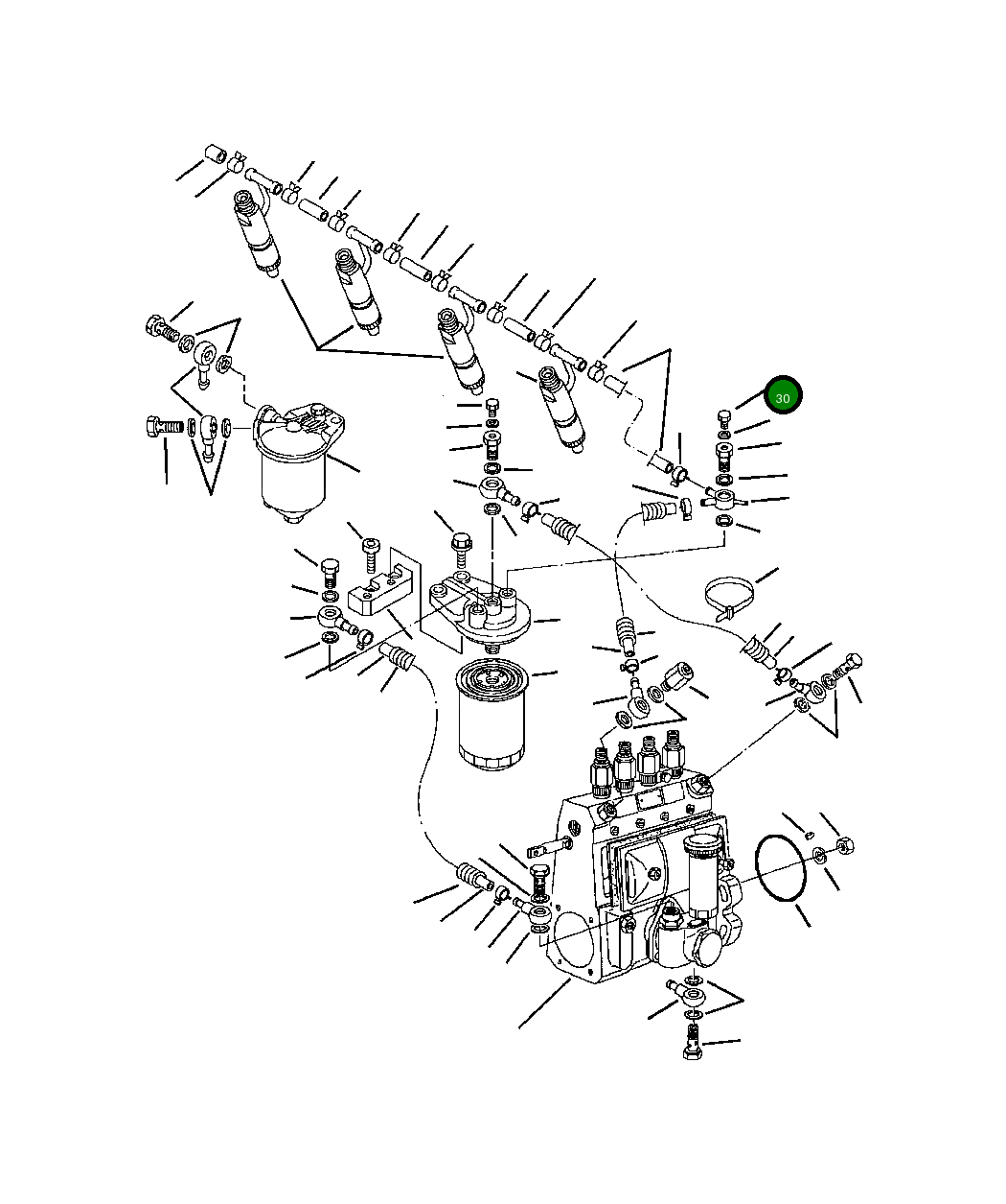 Болт YM261060-80102 Komatsu