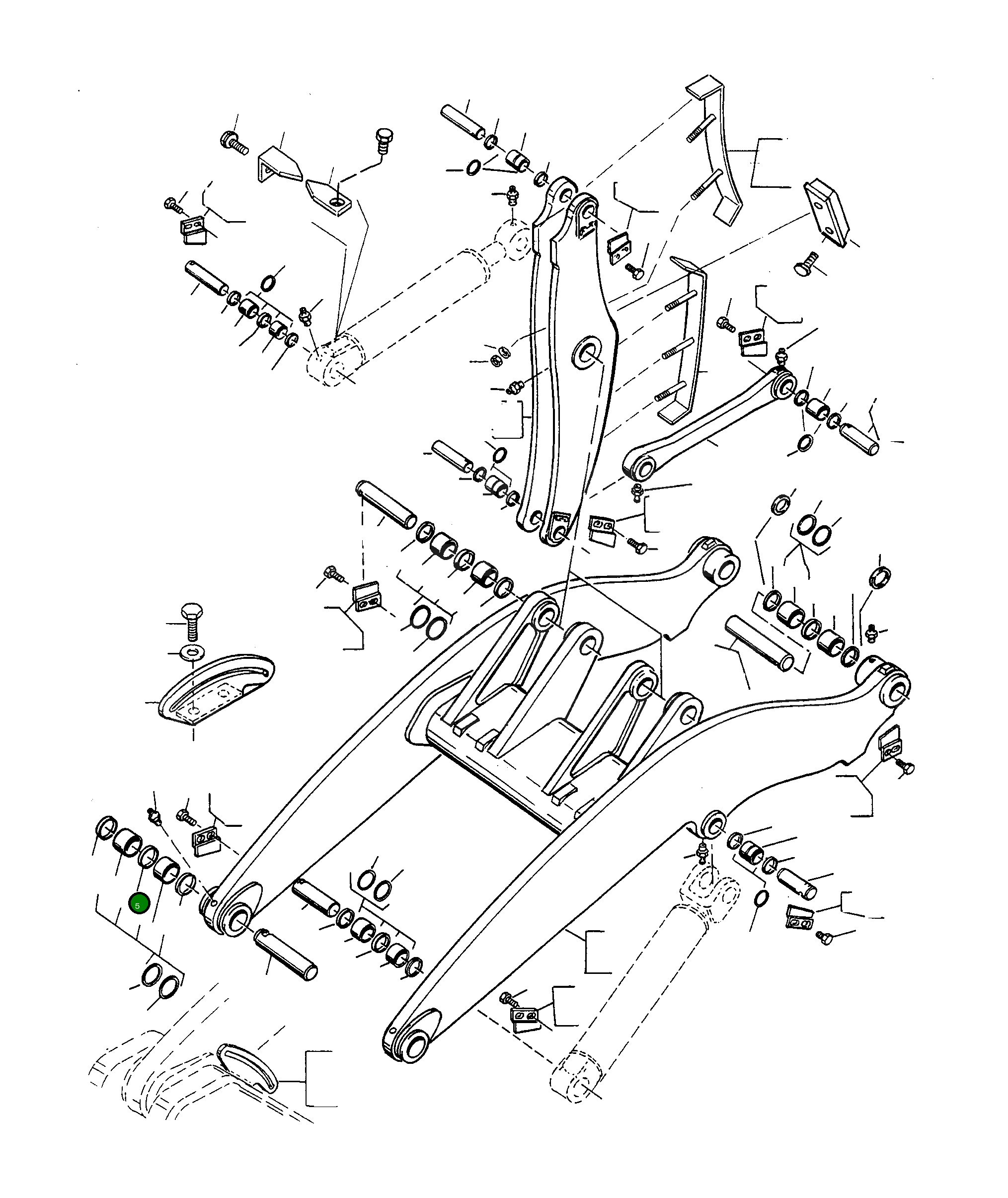 Кольцо 4200747M1 Komatsu