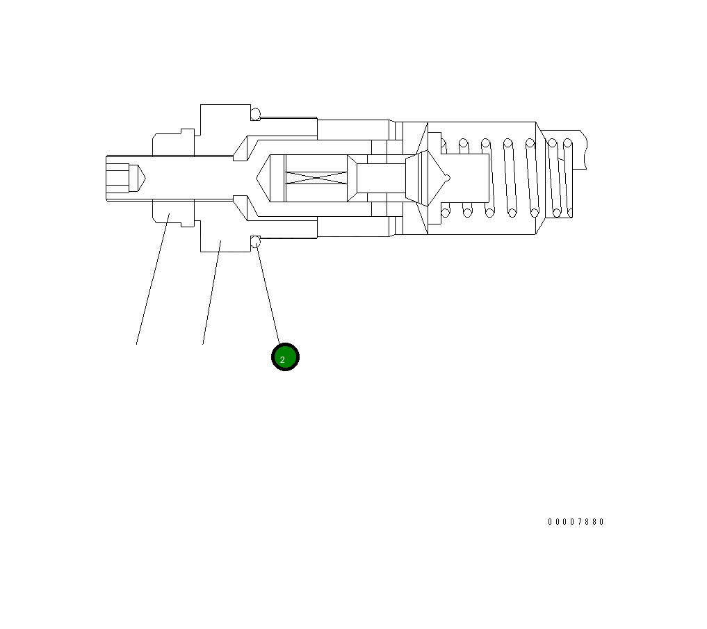 Кольцо уплотнительное (O-Ring) UC17008376171 Komatsu