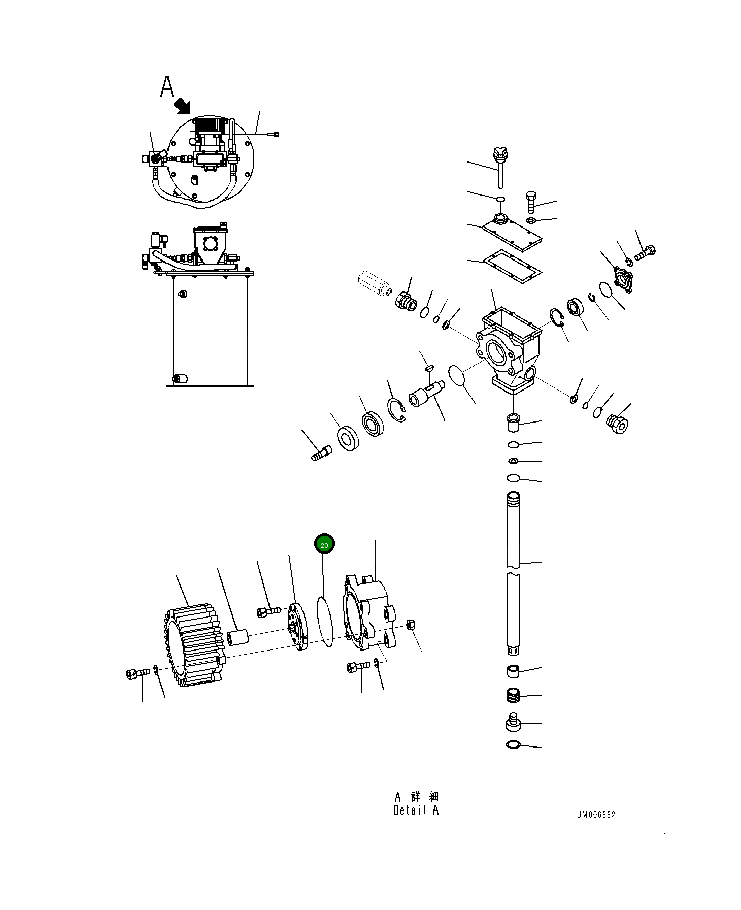 Кольцо уплотнительное (O-Ring) LI272544  Komatsu