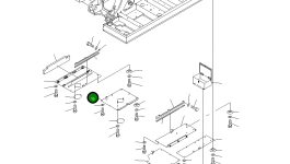 Крышка 208-54-64150 Komatsu