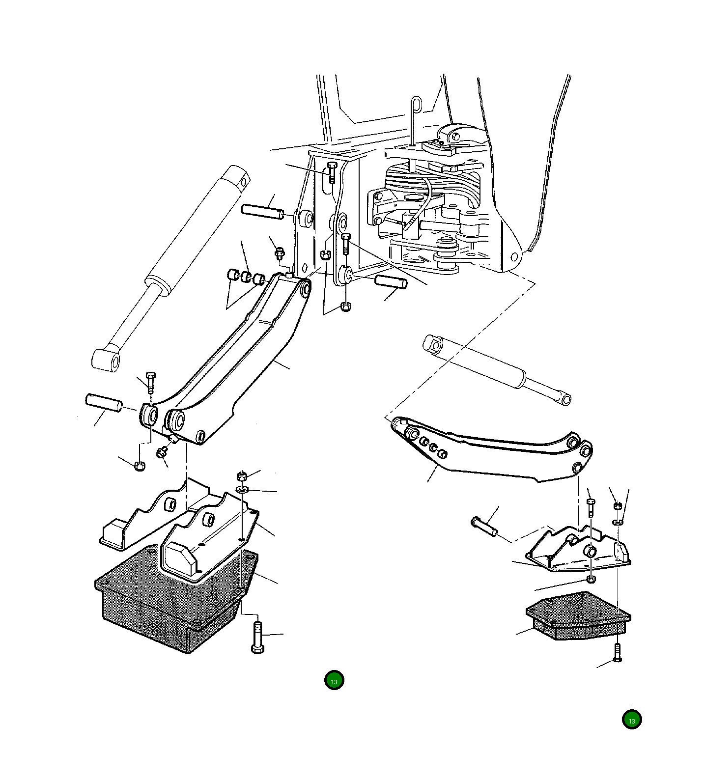 Болт 801015188  Komatsu