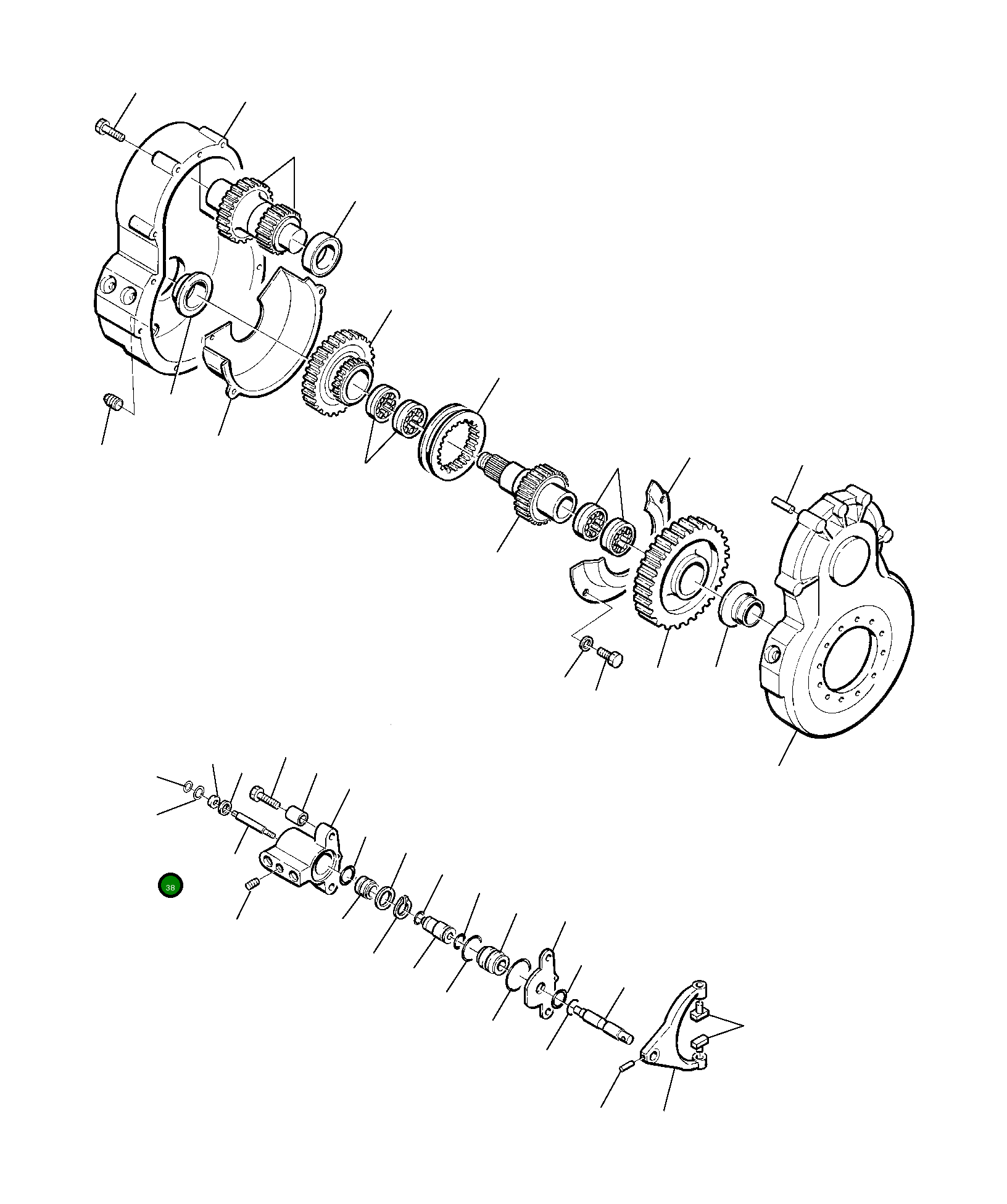 Кольцо 22E-22-11430 Komatsu