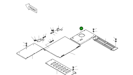 Крышка 2627-1039E Komatsu