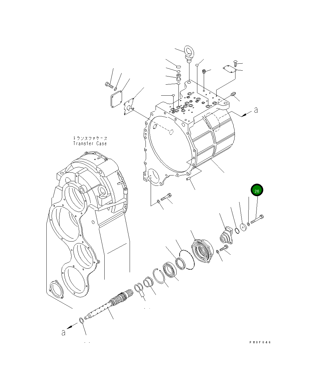 Болт 01051-51600 Komatsu