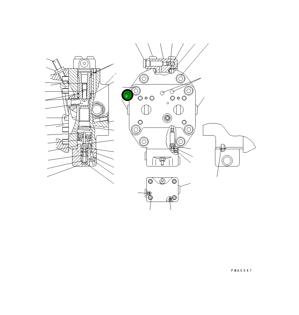 Болт 20E-60-K3210 Komatsu