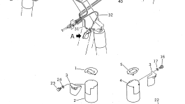 Крышка 569-86-41110  Komatsu