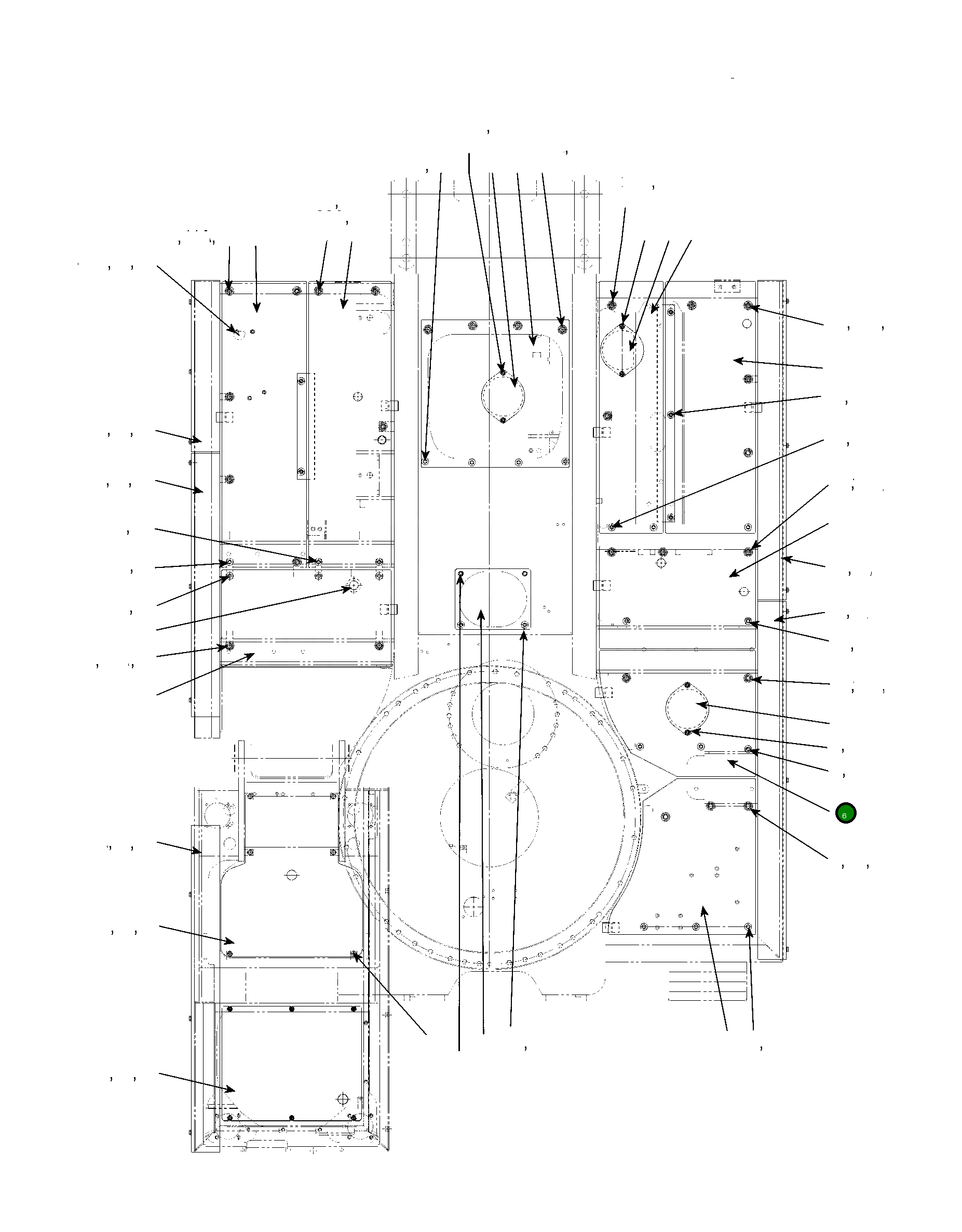 Крышка 207-54-KB760 Komatsu