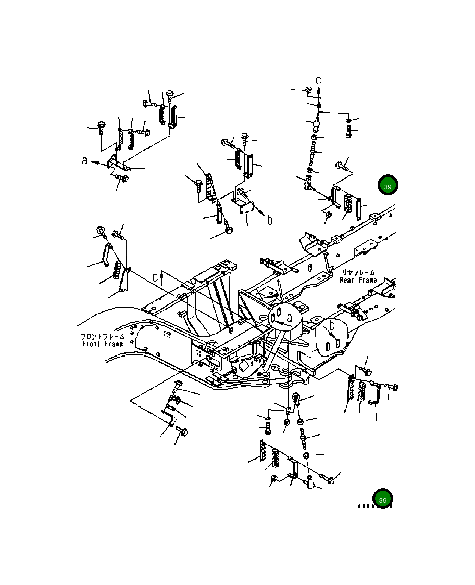 Болт 01435-0150  Komatsu