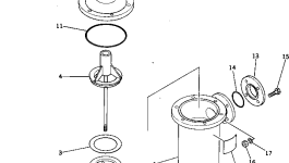 Кольцо уплотнительное (O-Ring) 262-60-15740 Komatsu