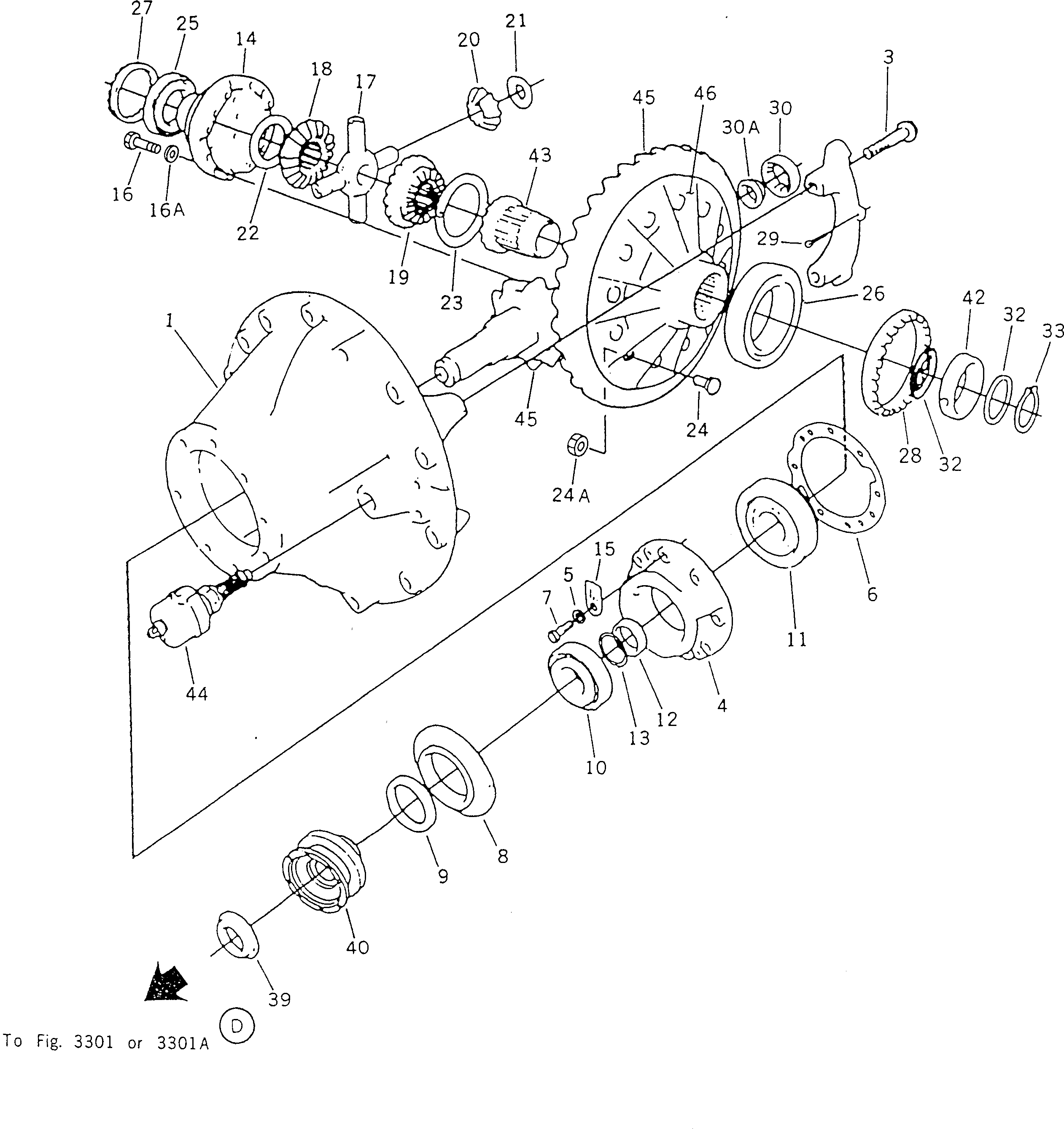 Болт BW053554  Komatsu