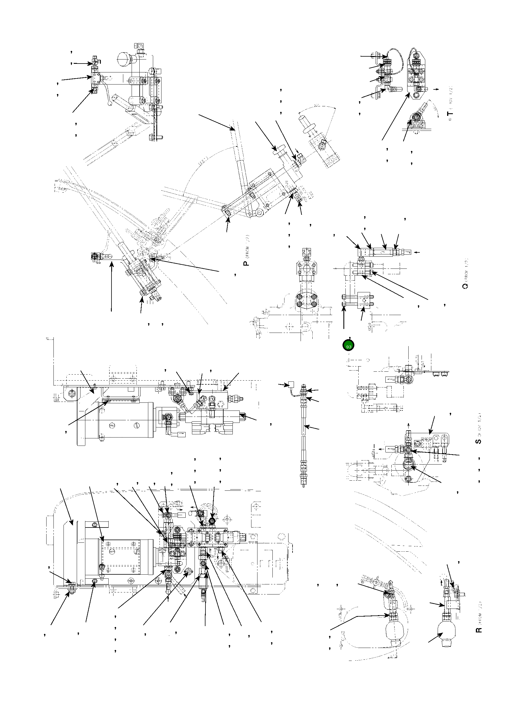 Болт 01253-71005  Komatsu