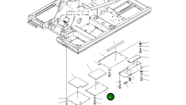 Крышка 20Y-54-68841 Komatsu