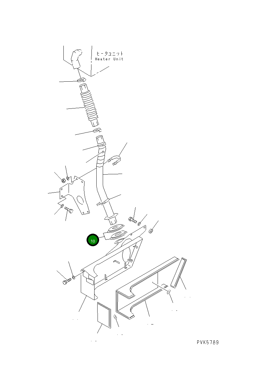 Крышка 14X-977-1760 Komatsu