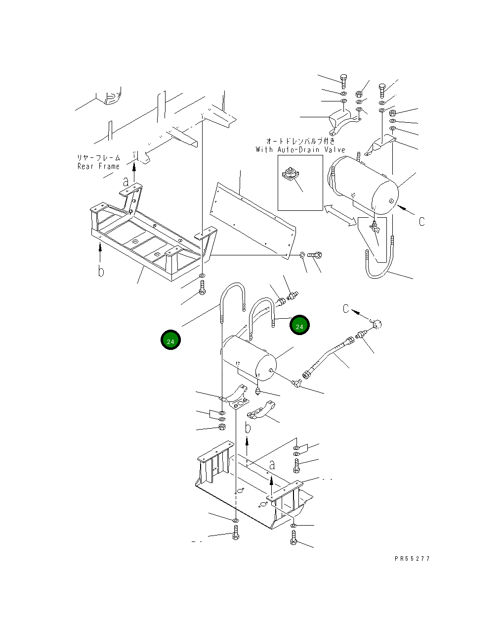 Болт 234-44-41270 Komatsu