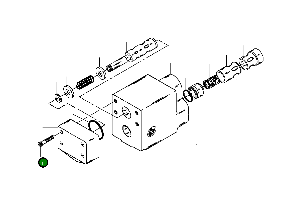 Болт 82 769  Komatsu