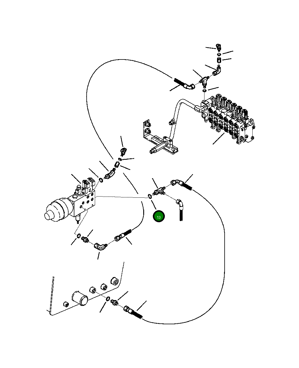 Кольцо уплотнительное (O-Ring) 855051113 Komatsu