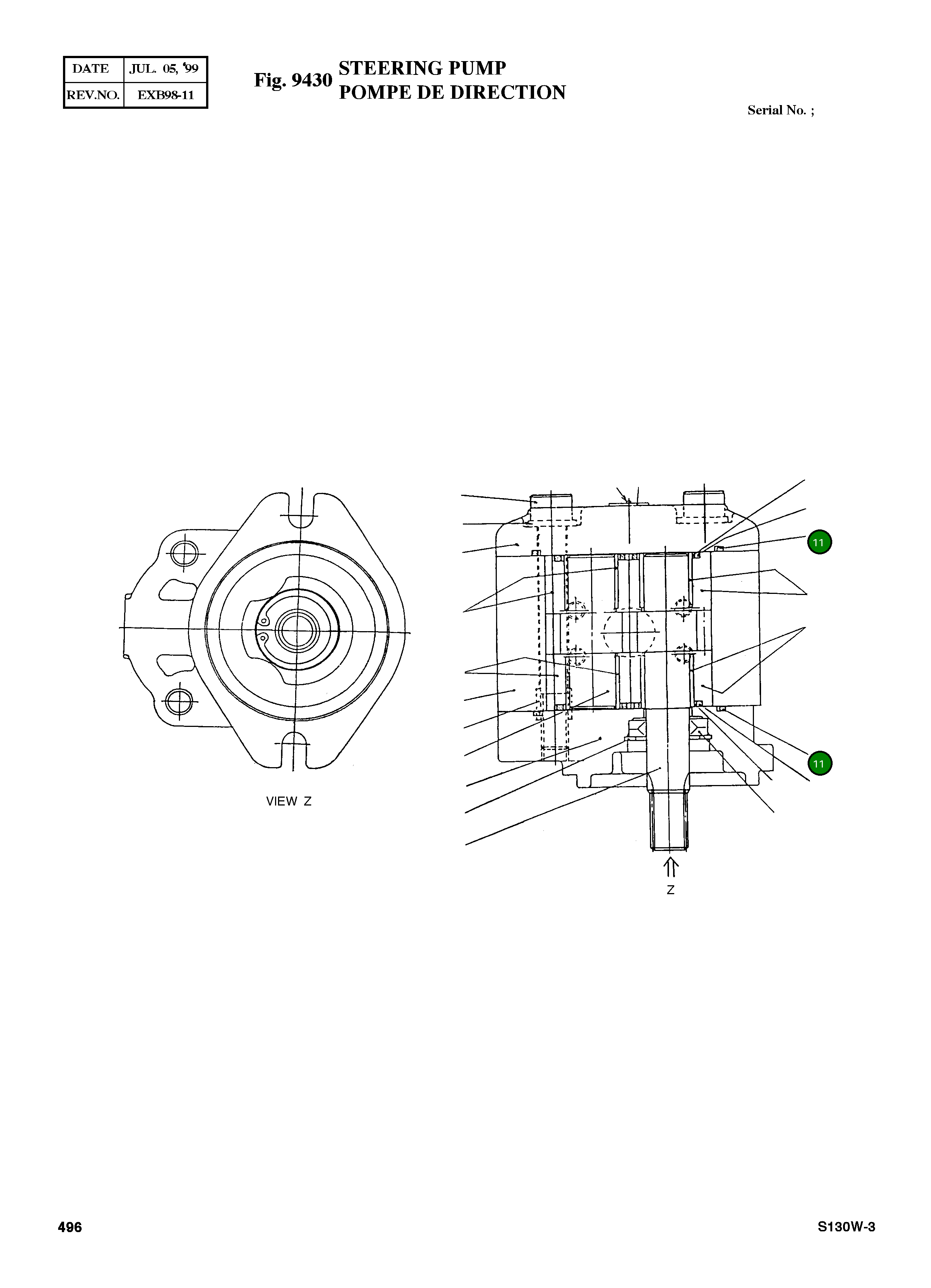 Кольцо уплотнительное (O-Ring) NSP522-149 Komatsu