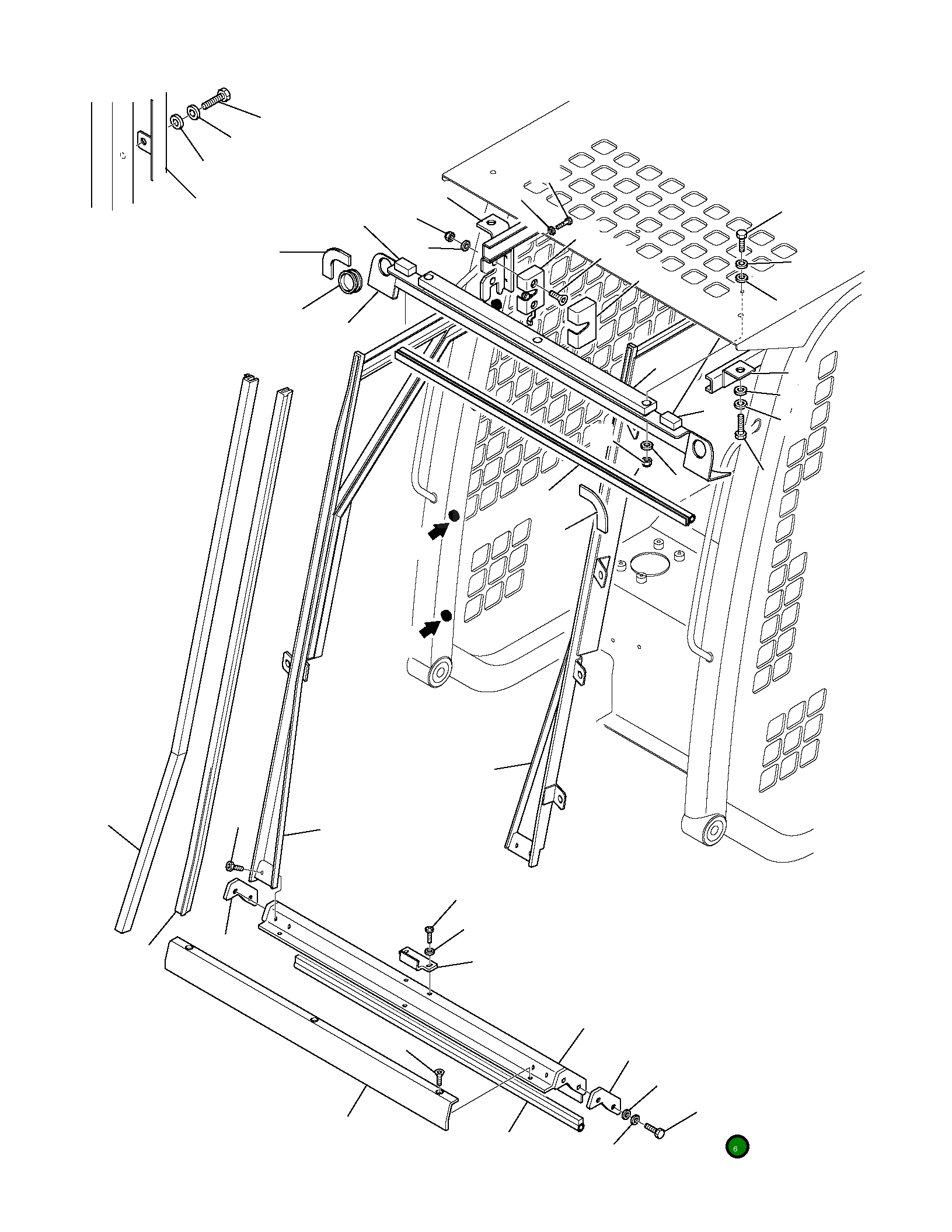 Болт 801015069 Komatsu