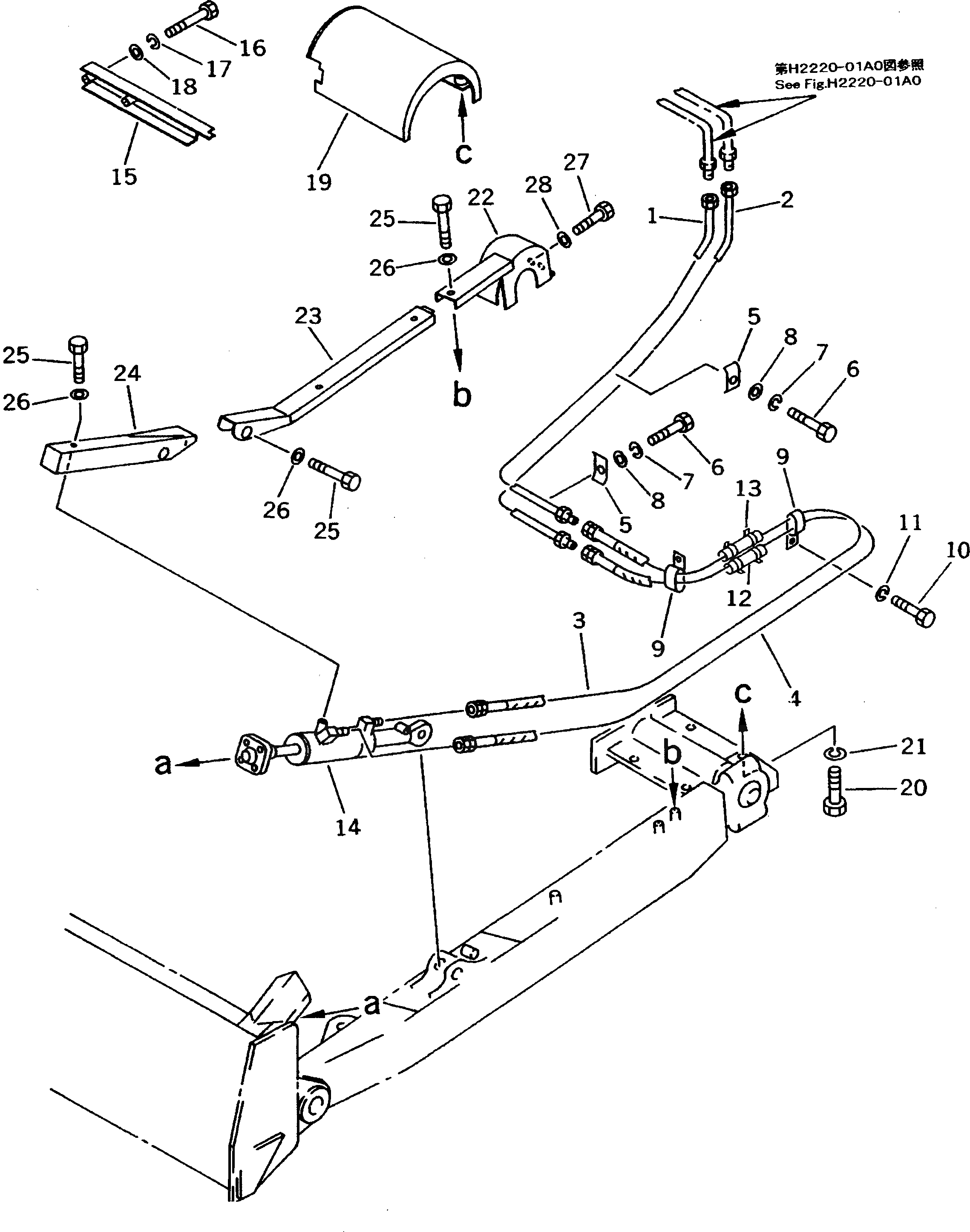 Крышка 11G-B70-7121 Komatsu