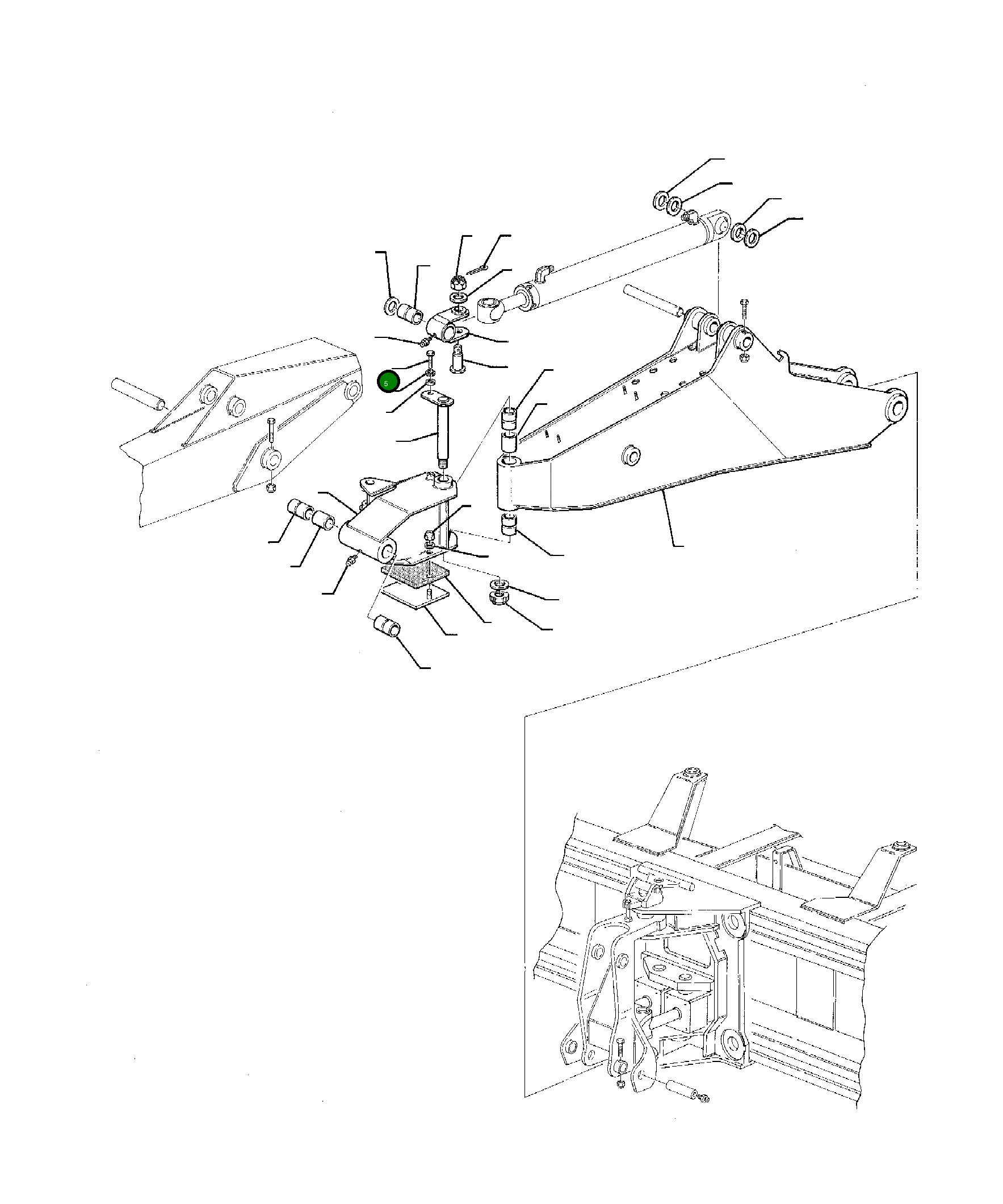 Болт 801014180 Komatsu