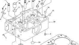 Прокладка CU3411461 Komatsu