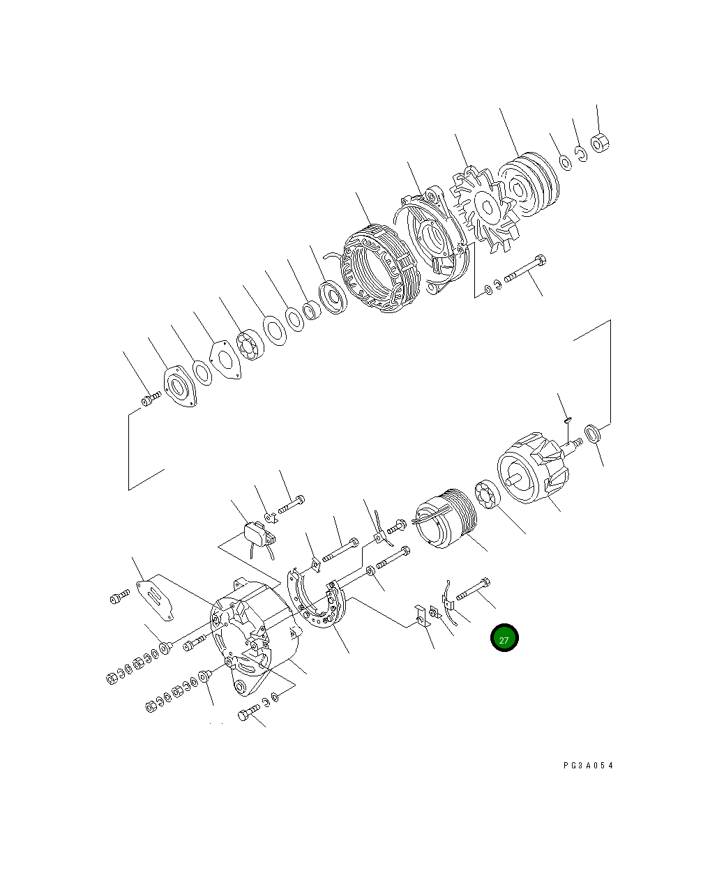 Болт KD0-0080-05602 Komatsu