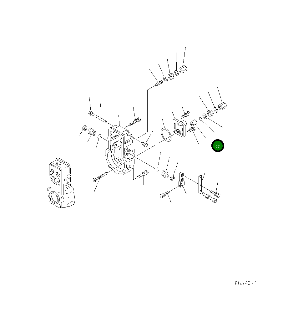 Кольцо уплотнительное (O-Ring) ND90801-10120  Komatsu