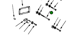 Болт 1238 278 H1 Komatsu