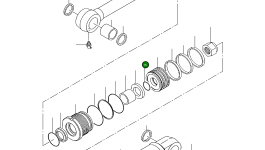 Кольцо уплотнительное (O-Ring) K5020406 Komatsu
