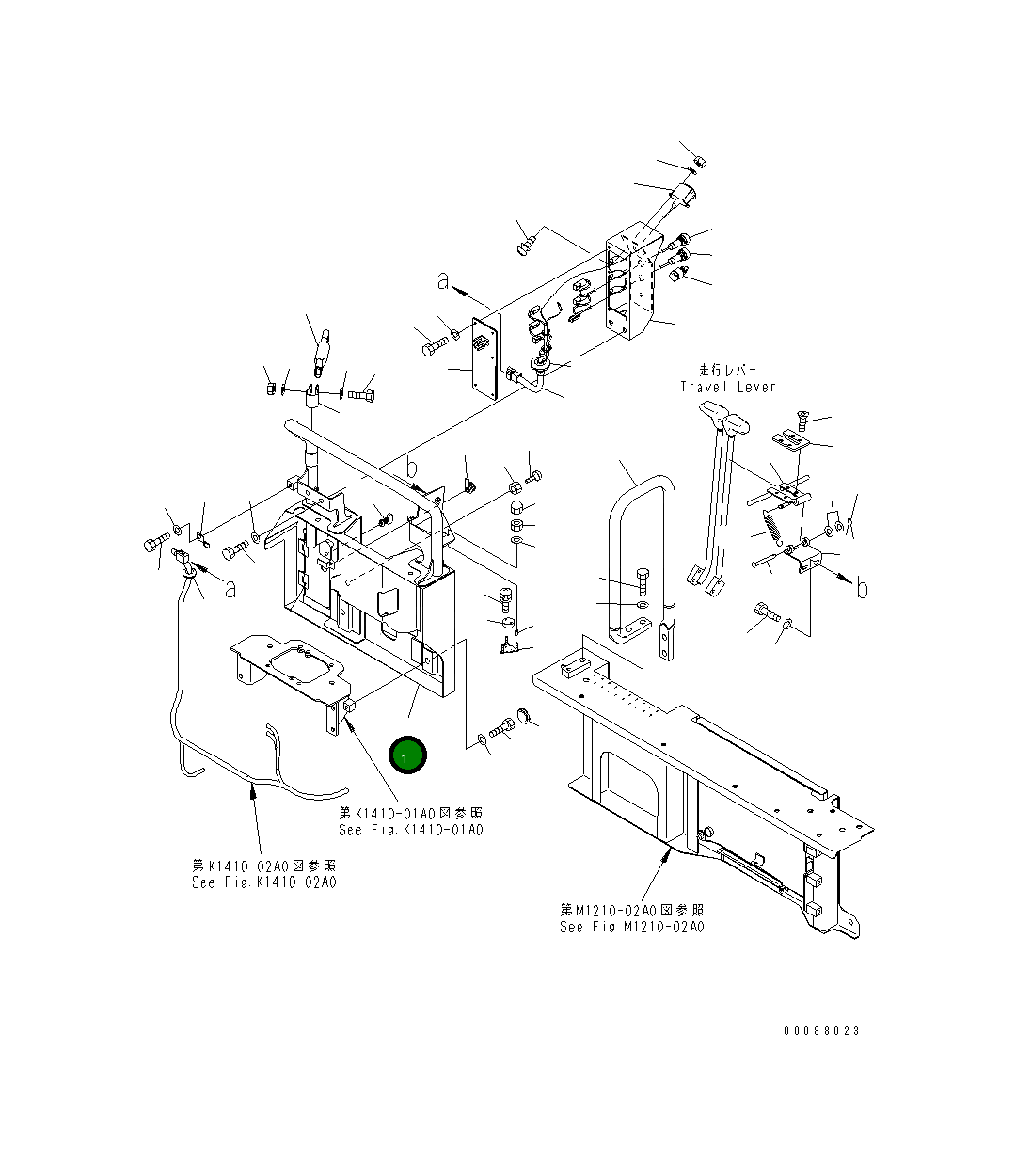 Крышка 8234-43-1230 Komatsu