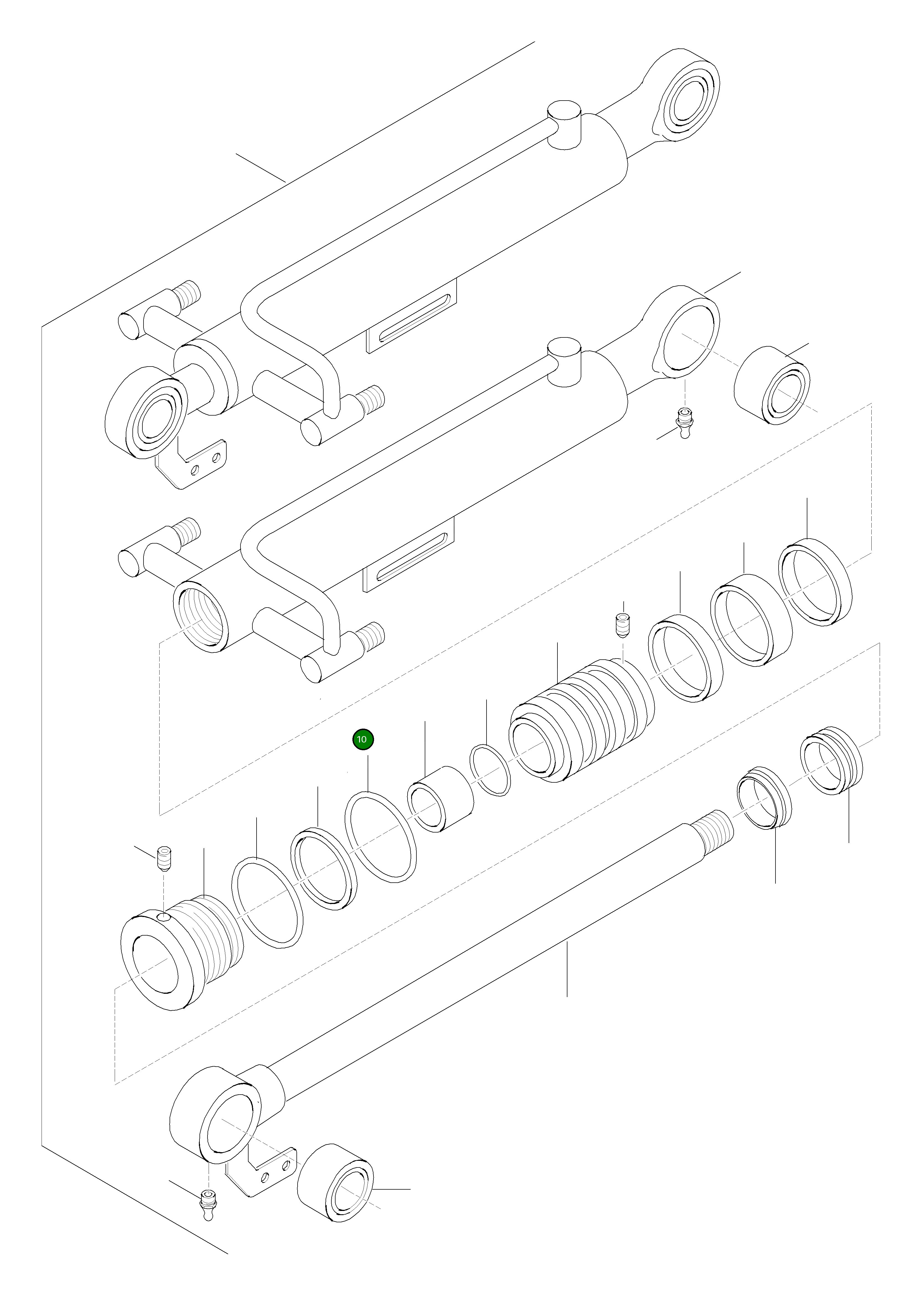 Кольцо уплотнительное (O-Ring) 418-63-K1430 Komatsu