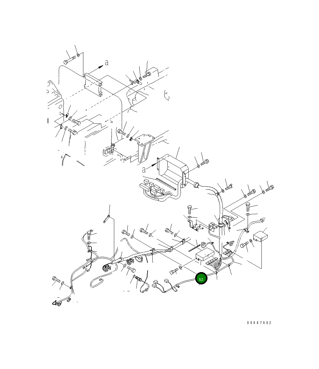 Крышка 235-06-35721 Komatsu