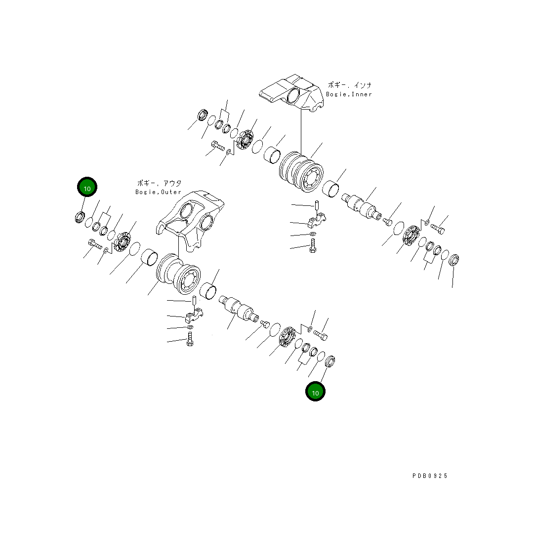 Кольцо 17A-30-15181  Komatsu