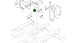 Крышка 207-54-42521 Komatsu