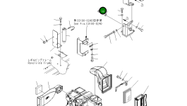 Болт 01019-31400 Komatsu