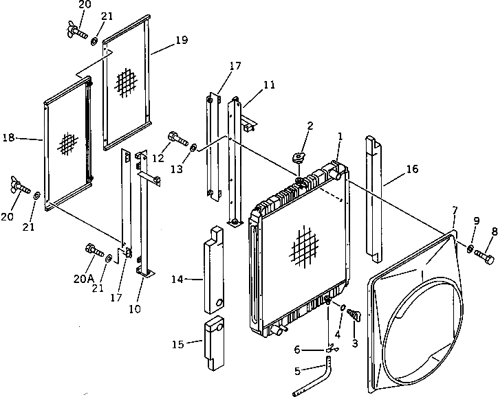 Кольцо уплотнительное (O-Ring) 07000-01007  Komatsu