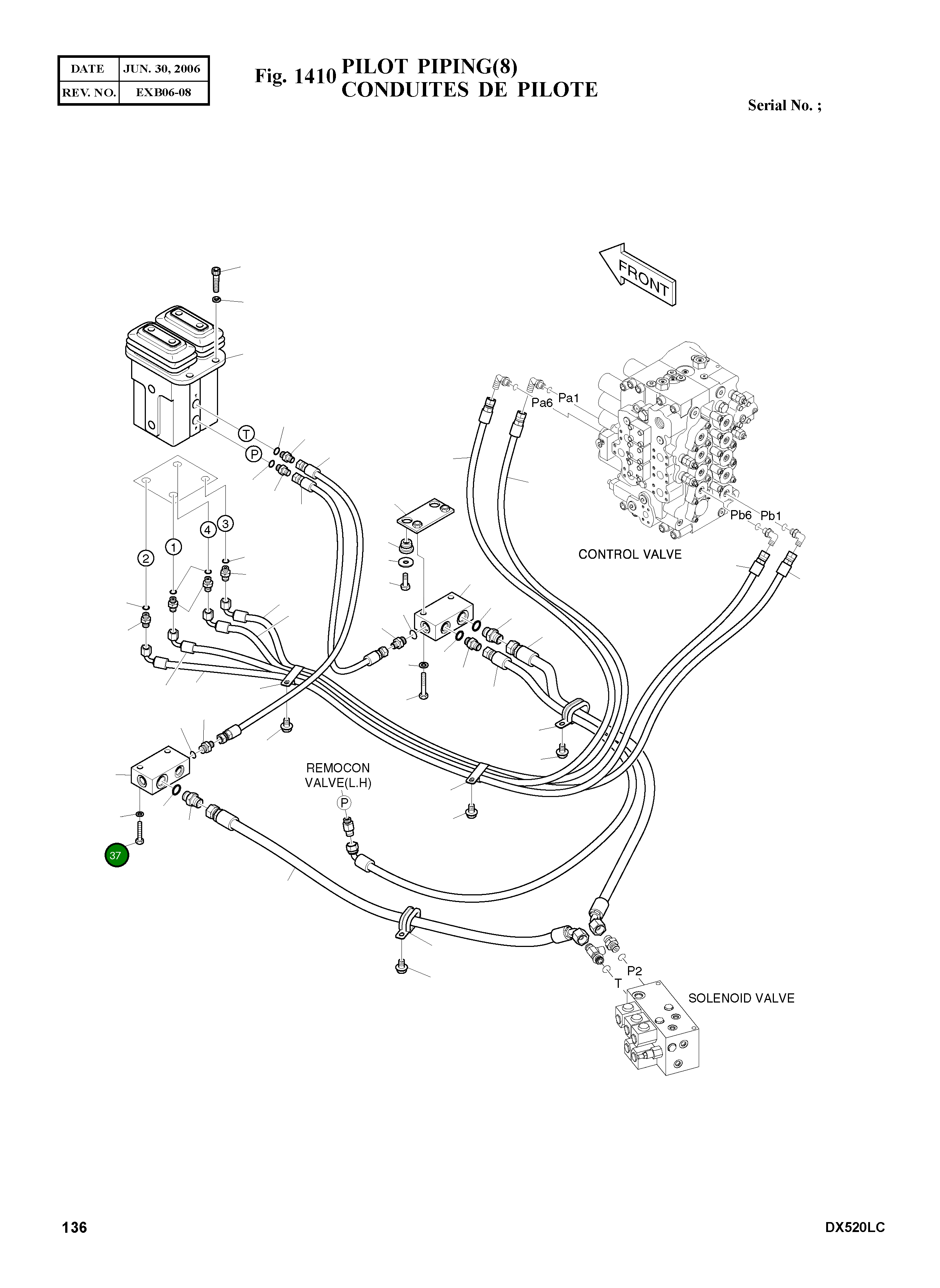 Болт S0558666 Komatsu