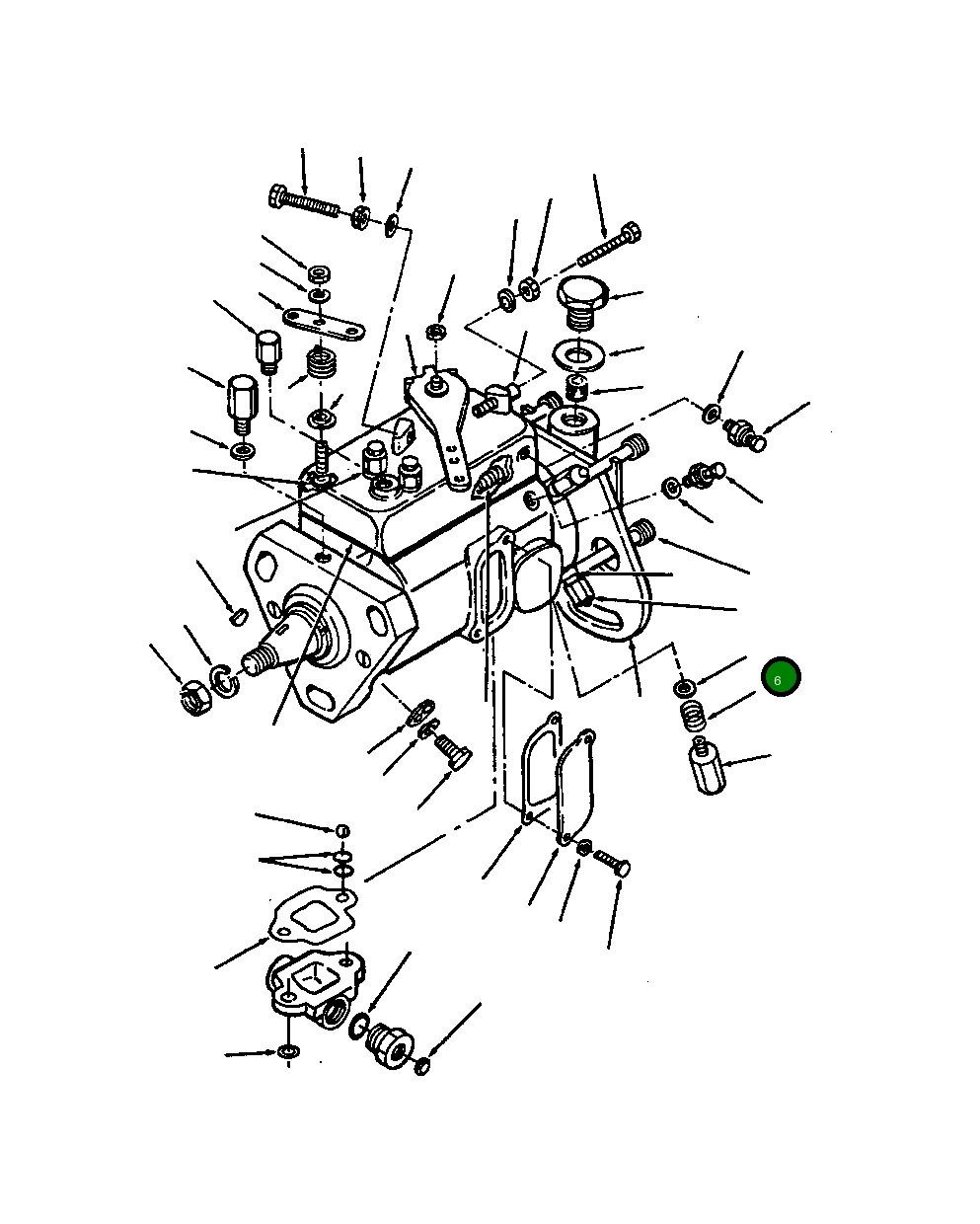 Кольцо уплотнительное (O-Ring) 1240 268 H1 Komatsu