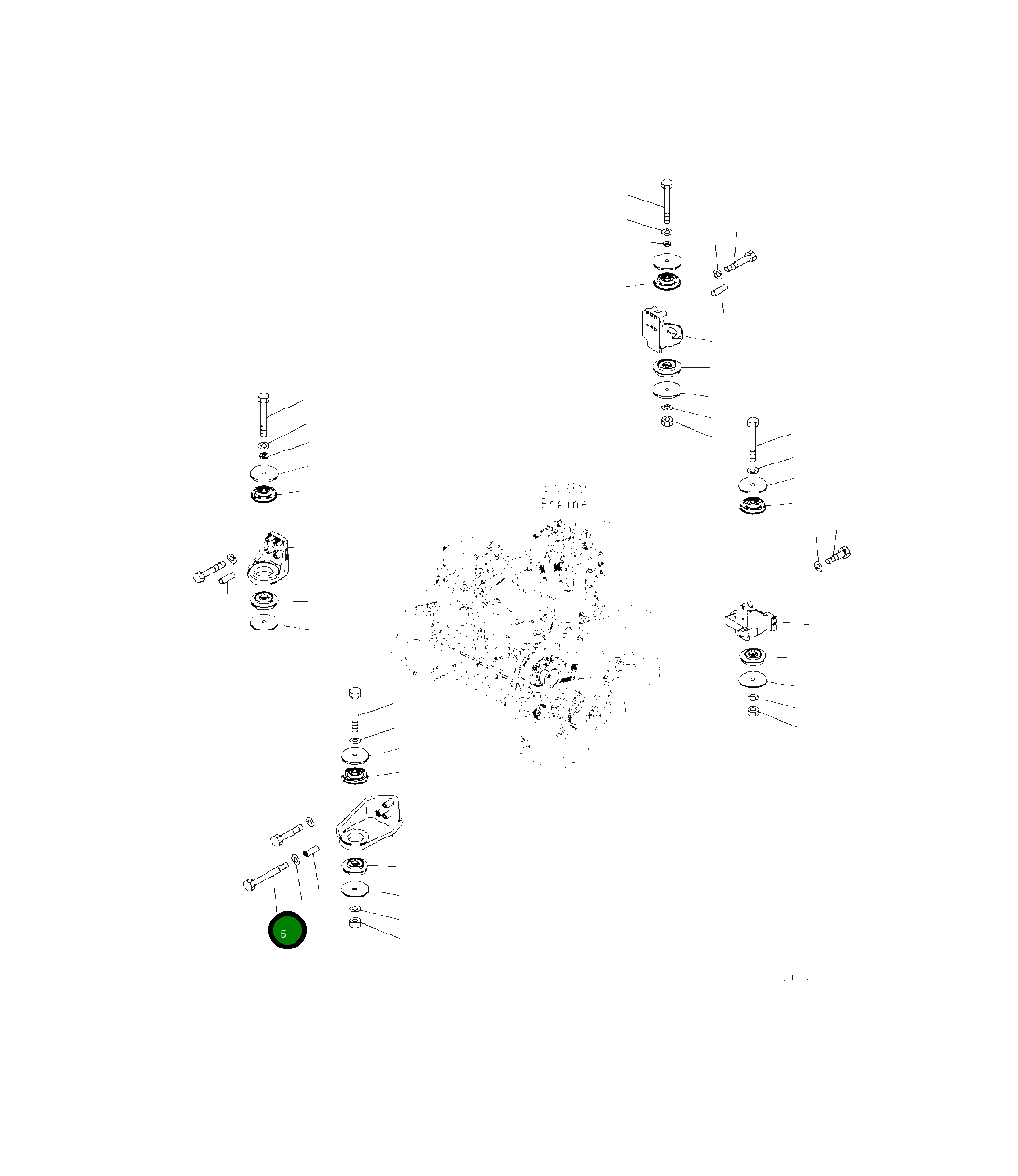 Болт 2A6-01-11650 Komatsu