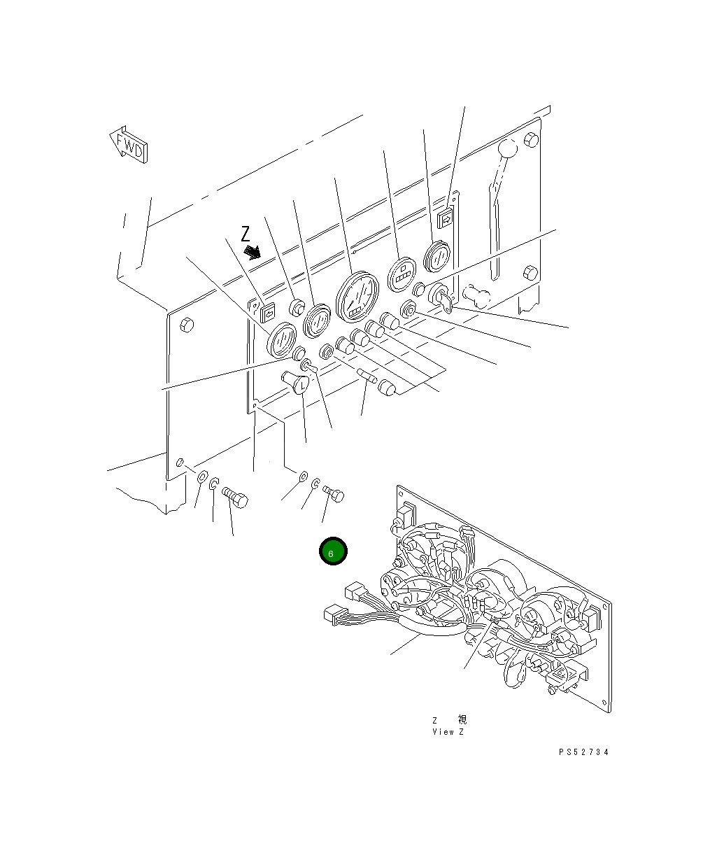 Болт 0-1000-00620 Komatsu