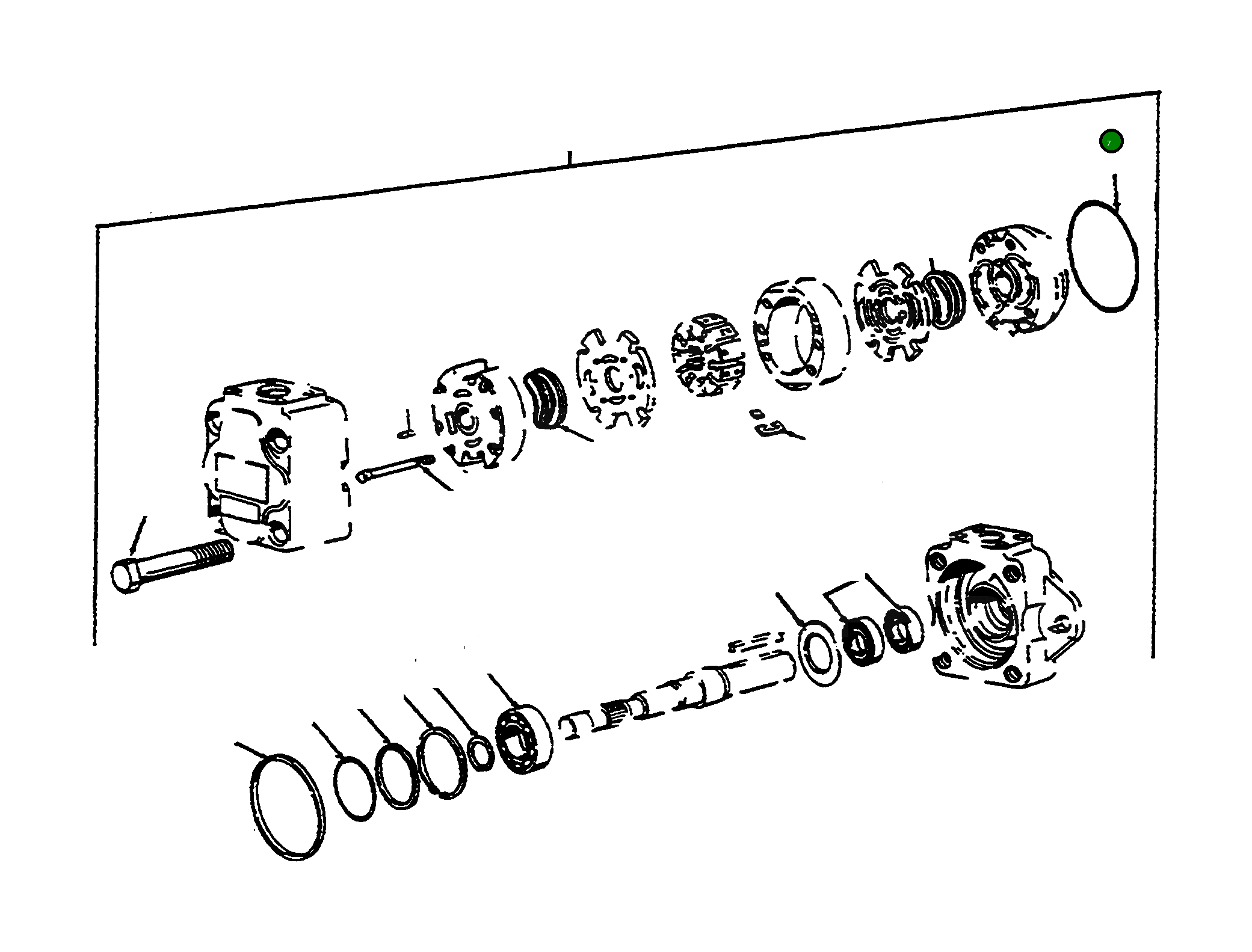 Кольцо уплотнительное (O-Ring) 4918837M1 Komatsu