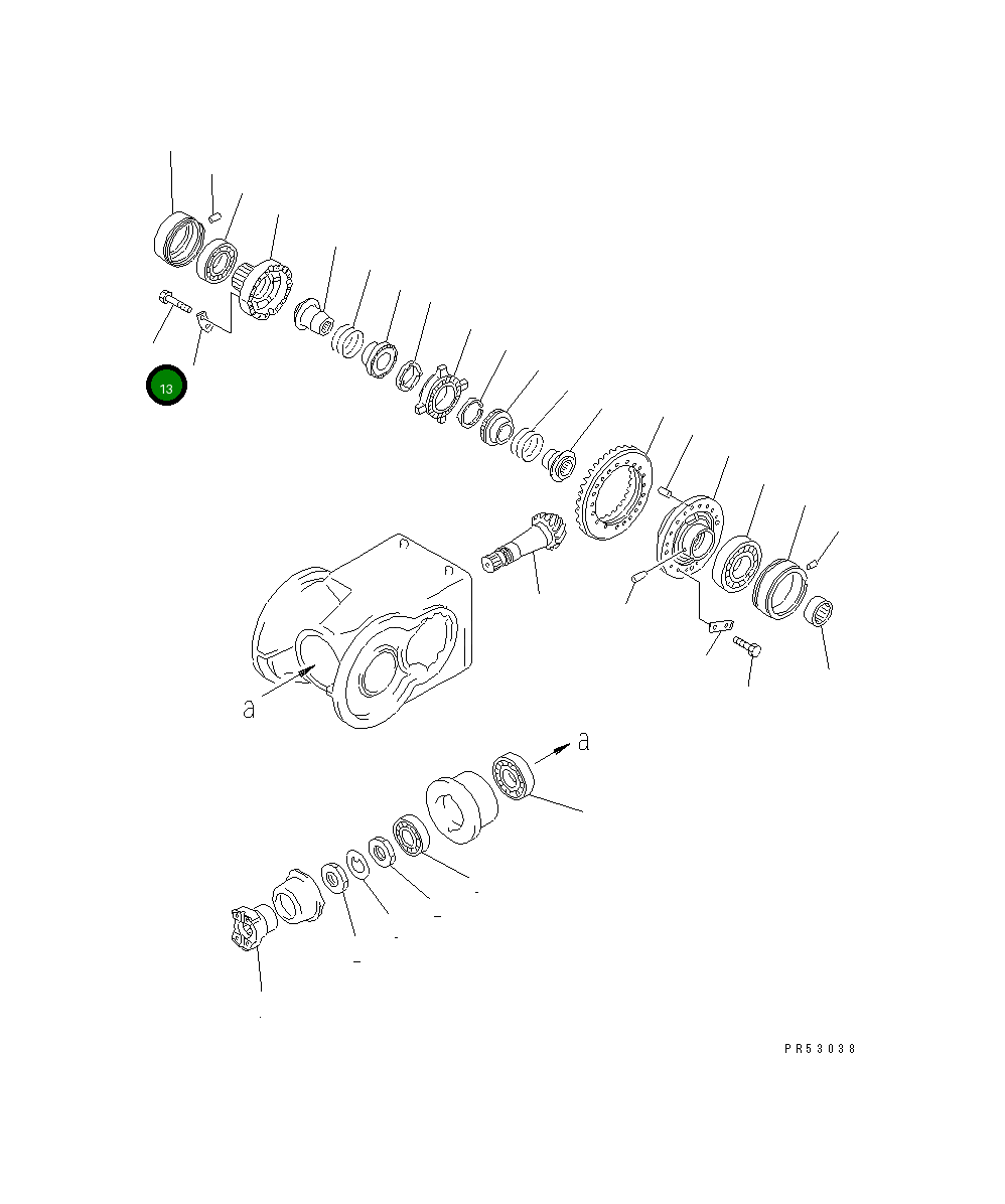 Болт 01010-61685 Komatsu