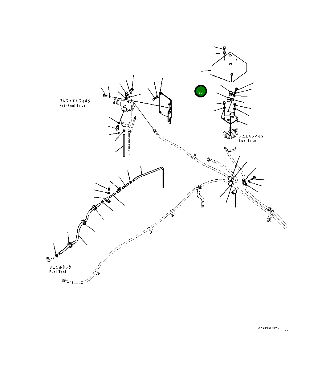 Крышка 20Y-04-41830  Komatsu