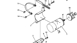 Кронштейн 6684-21-6311 Komatsu