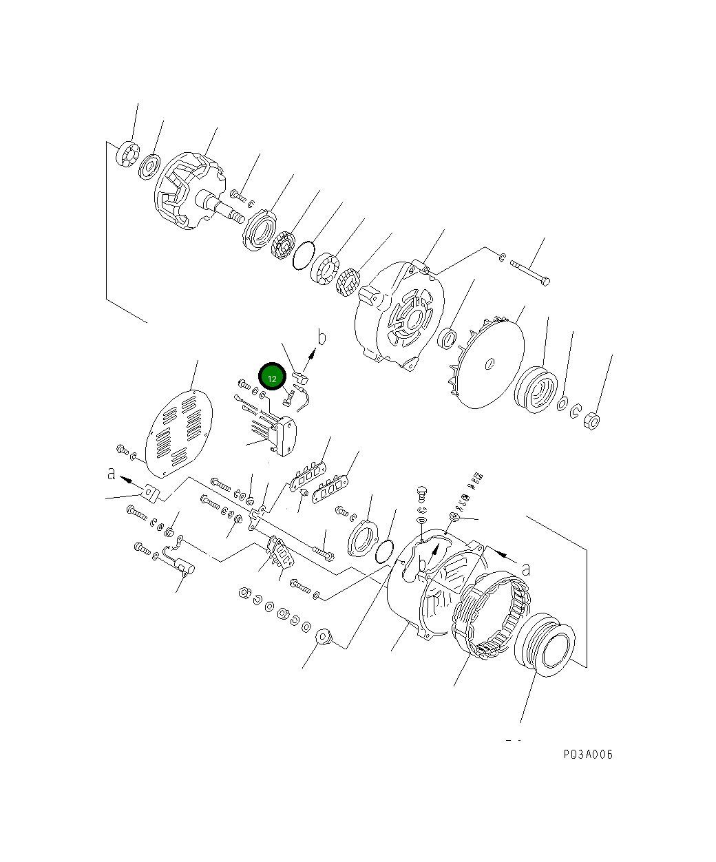 Болт SD8140-050301 Komatsu