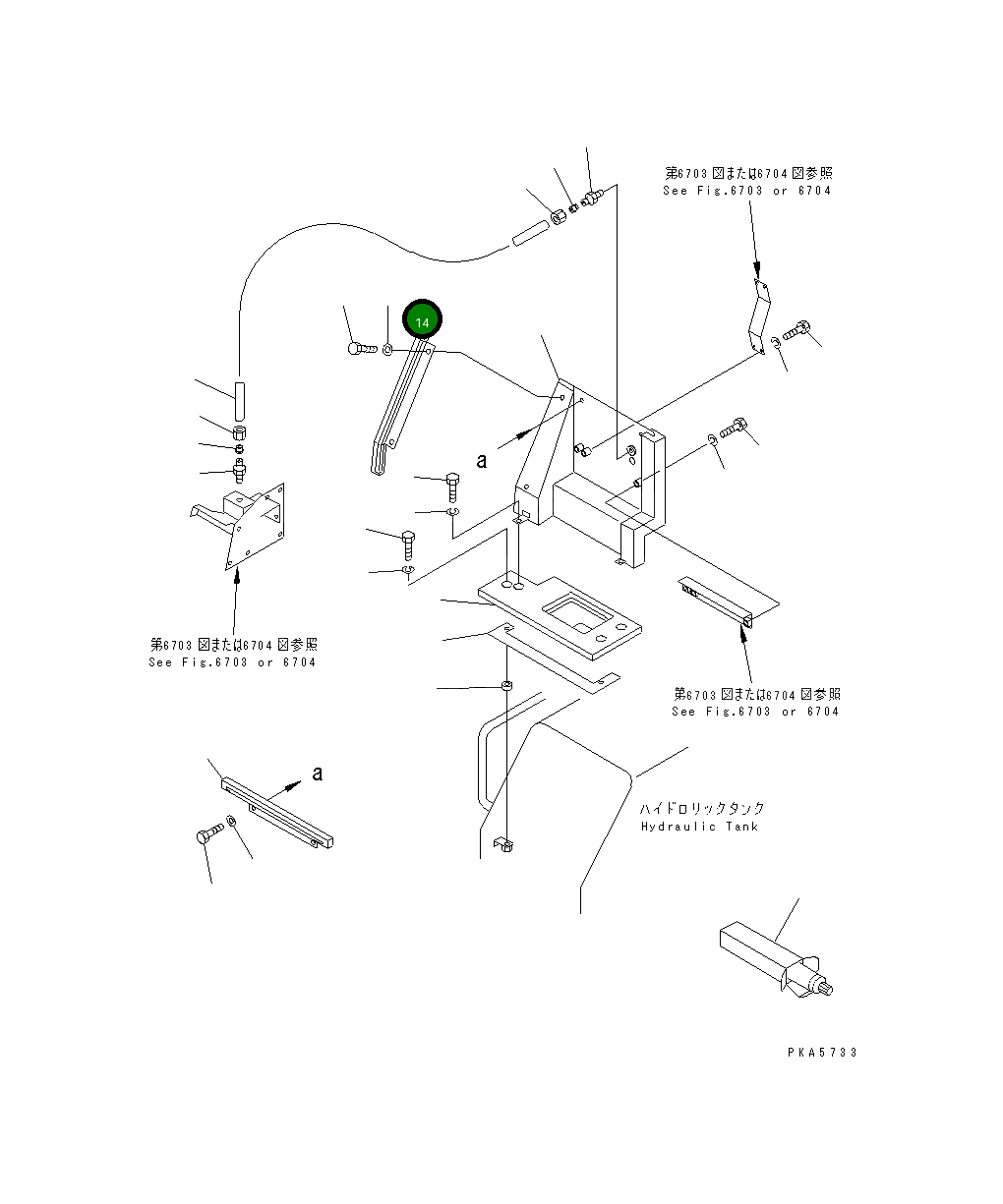 Крышка 114-43-44380  Komatsu