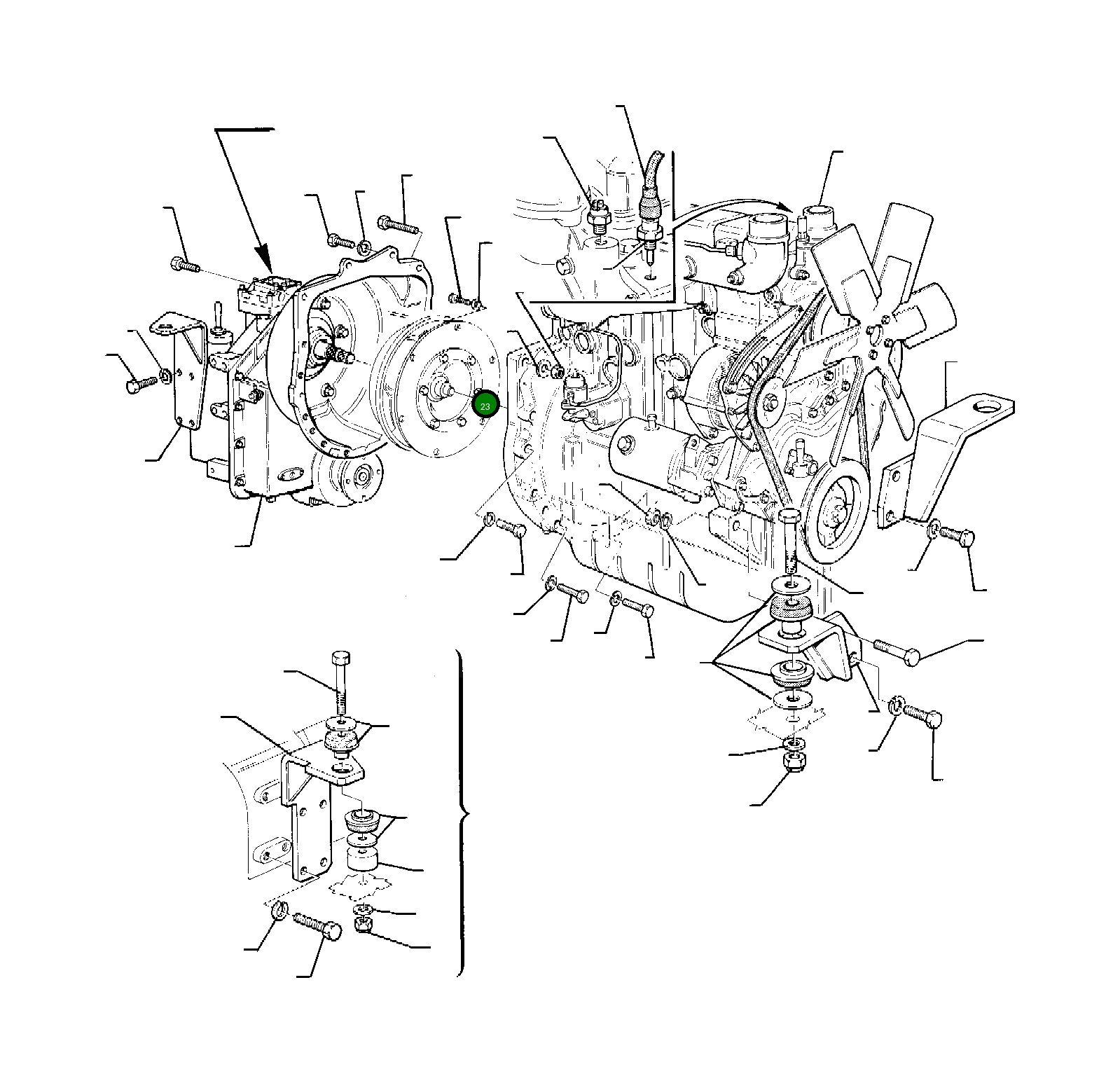 Болт 801014140 Komatsu
